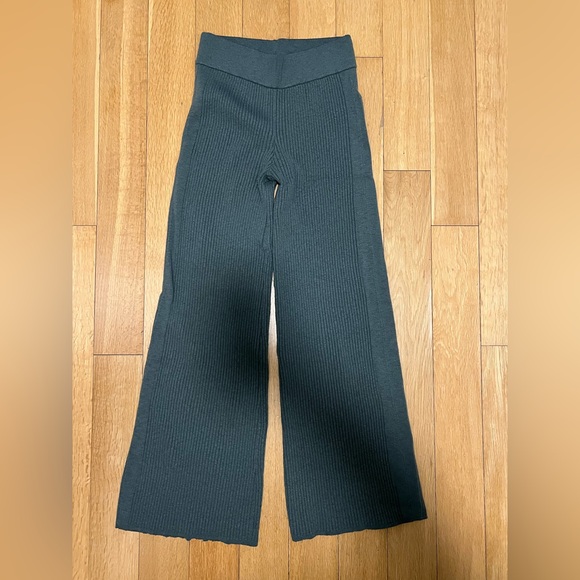 Aerie Gotta Jet! Polo Sweater and Skater Pant Set Royal Palm Size Small - Picture 7 of 15